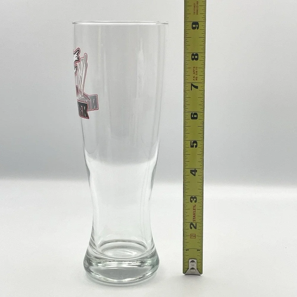 Vintage 1999 WWF New York Pilsner Beer Glass 9